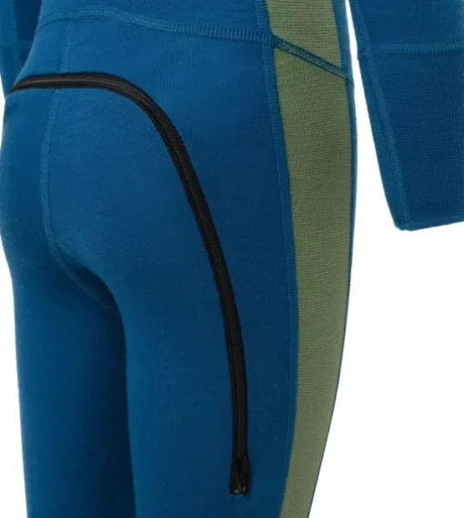 WarmWool Overall Kids lasten villahaalari, Corsair/Dill-Aclima Hot
