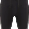WarmWool Shorts Long WindWool V2 puolipitkät kerrastohousut, Jet Black/Marengo-Aclima Best