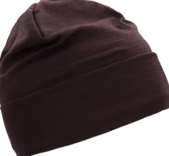 WoolNet Light Beanie pipo, Chocolate Plum-Aclima New