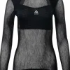 Aclima WoolNet Light Crewneck naisten kerrastopaita, musta New