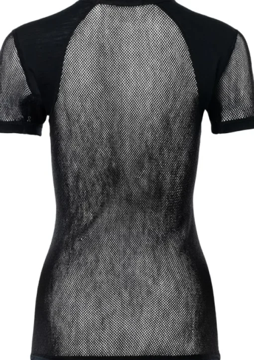 WoolNet Light T-shirt naisten kerrastopaita, musta-Aclima Best