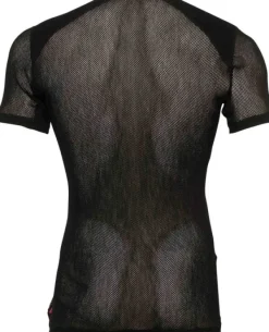 Aclima WoolNet Light T-Shirt lyhythihainen verkkoaluspaita, musta Fashion