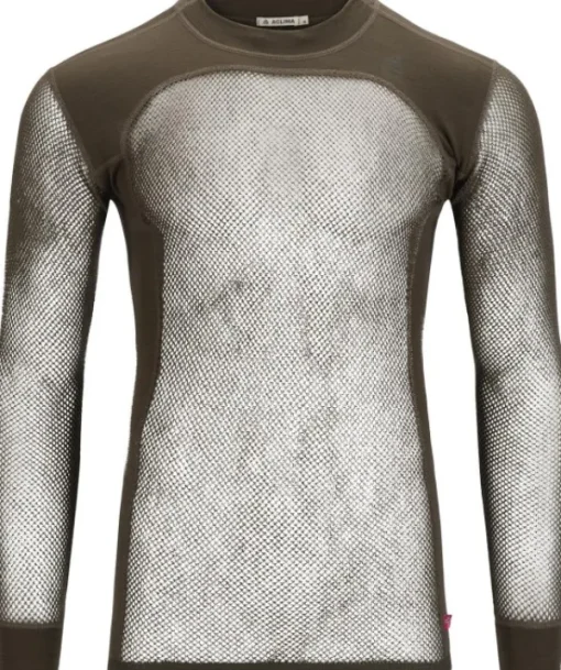 Aclima WoolNet Original Crewneck kerrastopaita, Tarmac Online