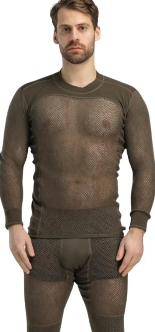Aclima WoolNet Original Crewneck kerrastopaita, Tarmac Online