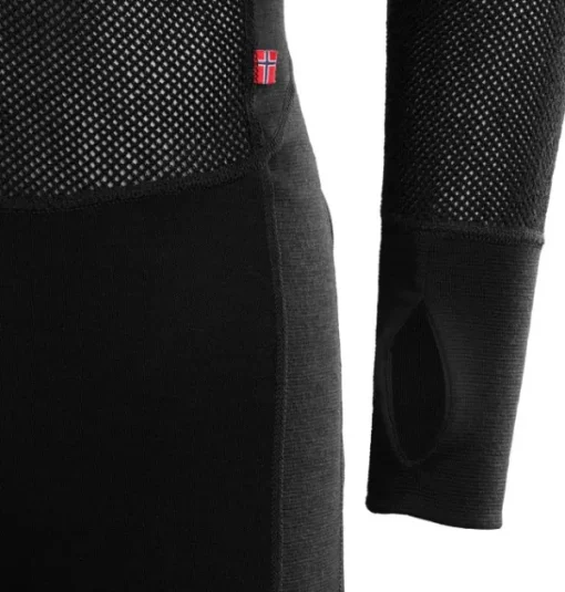 WoolNet Overall Man Jet Black-Aclima Hot