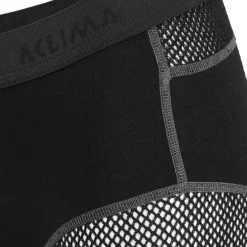 Aclima WoolNet Shorts Long Woman Jet Black Clearance