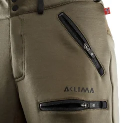 WoolShell naisten ulkoiluhousut, ruskea-Aclima Sale