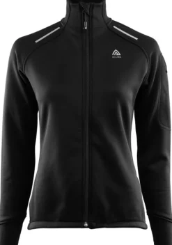 WoolShell Sport naisten fleecetakki, musta-Aclima Fashion