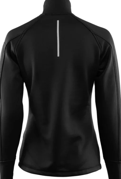 WoolShell Sport naisten fleecetakki, musta-Aclima Fashion