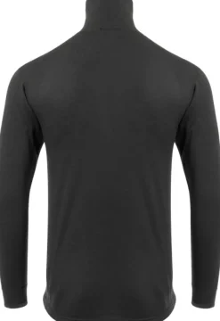 WoolTerry Polo kerrastopaita, Jet Black-Aclima Fashion