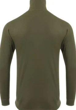 Aclima WoolTerry Polo kerrastopaita, Olive Night Outlet
