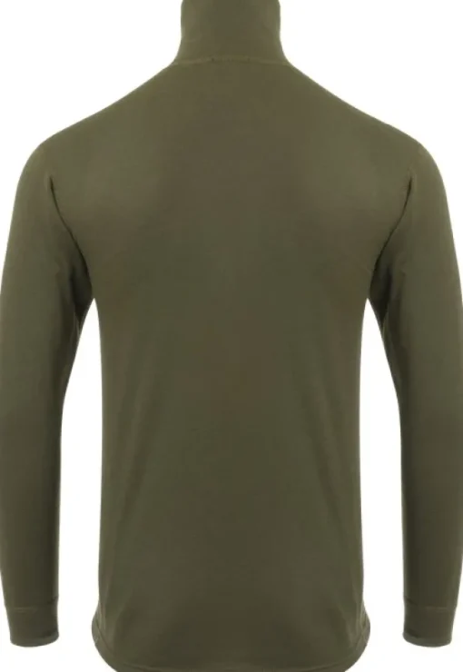 Aclima WoolTerry Polo kerrastopaita, Olive Night Outlet