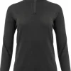 Aclima WoolTerry Polo naisten kerrastopaita, Jet Black Discount
