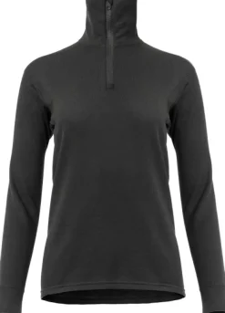 Aclima WoolTerry Polo naisten kerrastopaita, Jet Black Discount