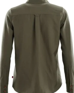 Aclima Woven Wool Shirt Woman Ranger Green Outlet