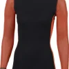 Aclima W's WoolNet Hybrid Crewneck Jet Black/Poinciana/Capulet Olive Sale