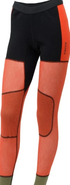 W's Woolnet Hybrid Longs Jet Black/Poinciana/Capulet Olive-Aclima New