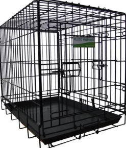 Active Canis Travel Dog Car Cage 49x33x39,5cm, Black New