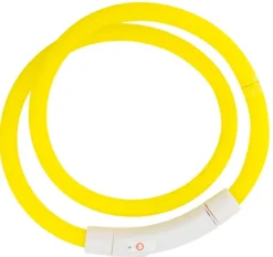 USB Led Collar koiran heijastinpanta, Yellow-Active Canis Outlet