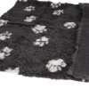 Vetbed 100x150 cm Large Grey with Paws-Active Canis Outlet