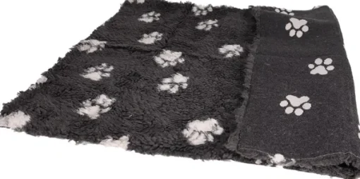 Vetbed 100x150 cm Large Grey with Paws-Active Canis Outlet