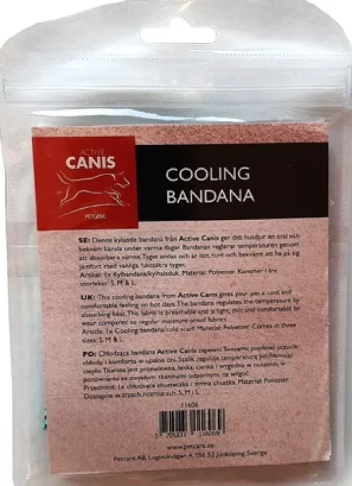 viilentävä bandana-huivi koiralle, L-Active Canis Fashion