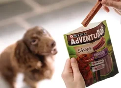 Purina AdVENTuROS Strips makupalat, 90 g Clearance