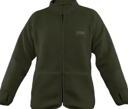 Fleece-takki Basic Green-After Hunt Discount