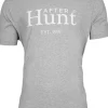 Logo T-Shirt Basic Grey-After Hunt Discount