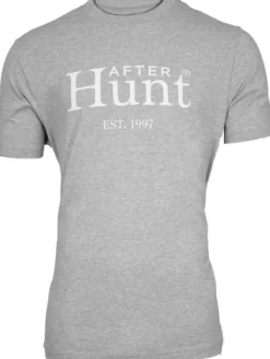 Logo T-Shirt Basic Grey-After Hunt Discount