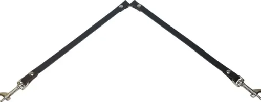 nahkainen remminjakaja, 18mmx40+40cm, ruskea-Alac Best