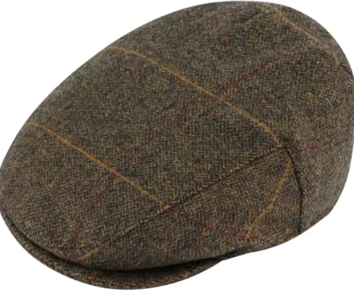 Combrook Waterproof Tweed Cap lätsä, Teak-Alan Paine Clearance