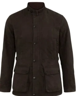 Alan Paine Felwell Quilted Jacket takki, Olive Outlet