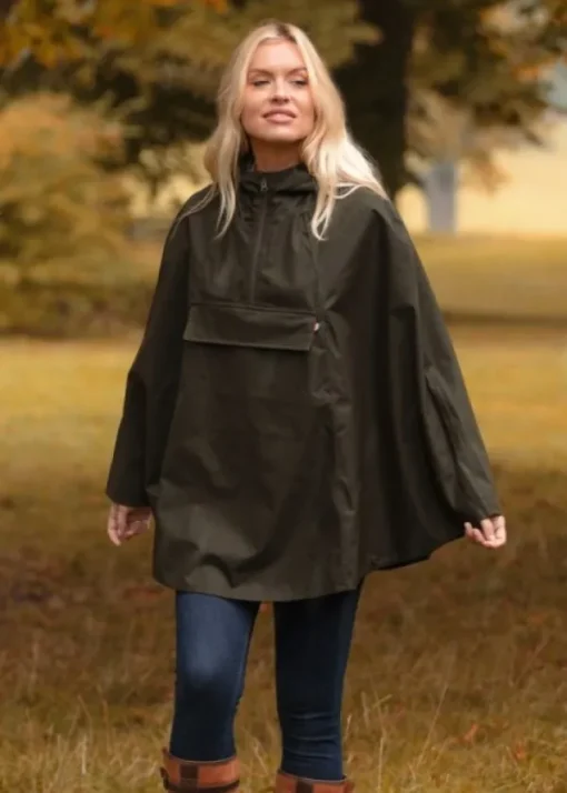 Alan Paine Fernley Cape naisten anorakki, unisex, Woodland Clearance