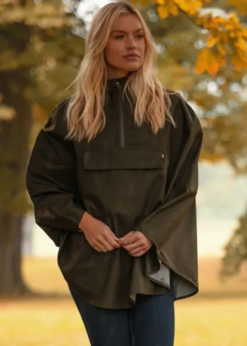 Alan Paine Fernley Cape naisten anorakki, unisex, Woodland Clearance