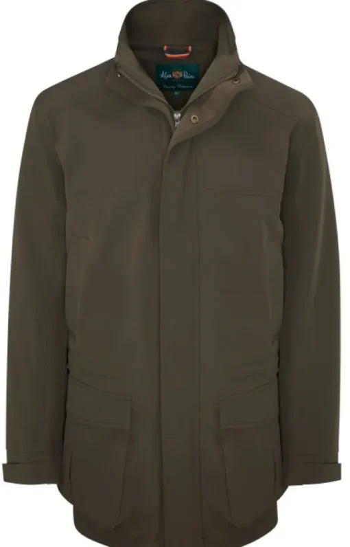 Lockwood Coat takki, Olive-Alan Paine Fashion