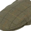 M's Rutland Tweed Cap Dark Moss-Alan Paine Online