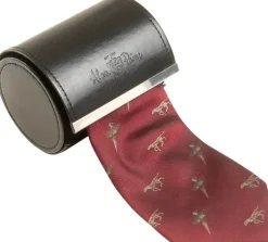 Ripon Silk Tie silkkisolmio, viininpunainen-Alan Paine Fashion