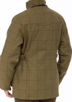 Rutland Ladies Waterproof Tweed Coat Lichen-Alan Paine Best