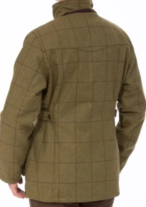 Rutland Ladies Waterproof Tweed Coat Lichen-Alan Paine Best