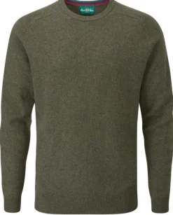 Alan Paine Streetly Crew Neck Pullover villapaita, Seaweed Clearance