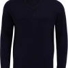 Alan Paine Streetly V-Neck Pullover villapaita, Navy Hot