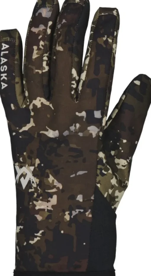 Alaska 1795 Alaska Chaser Stretch Gloves metsästyshanskat, BlindTech Forest Best