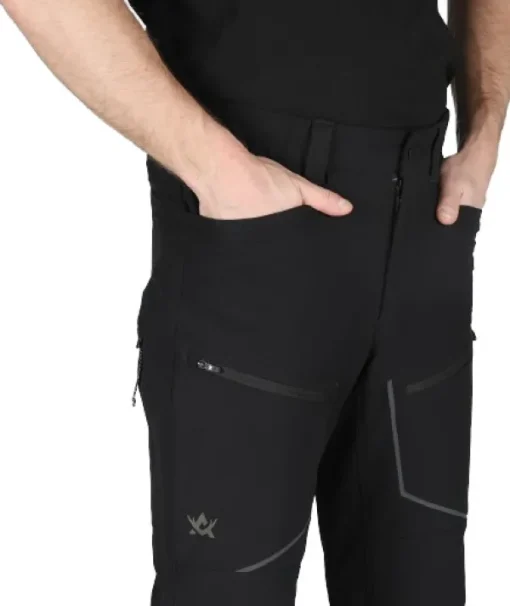 Alaska Chaser Stretch Pant housut, musta-Alaska 1795 Outlet