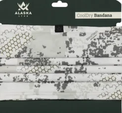 Alaska 1795 Alaska CoolDry Bandana, BlindTech Snow New
