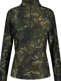 Alaska CoolDry Half-Zip Top naisten paita, BlindTech Invisible-Alaska 1795 Hot