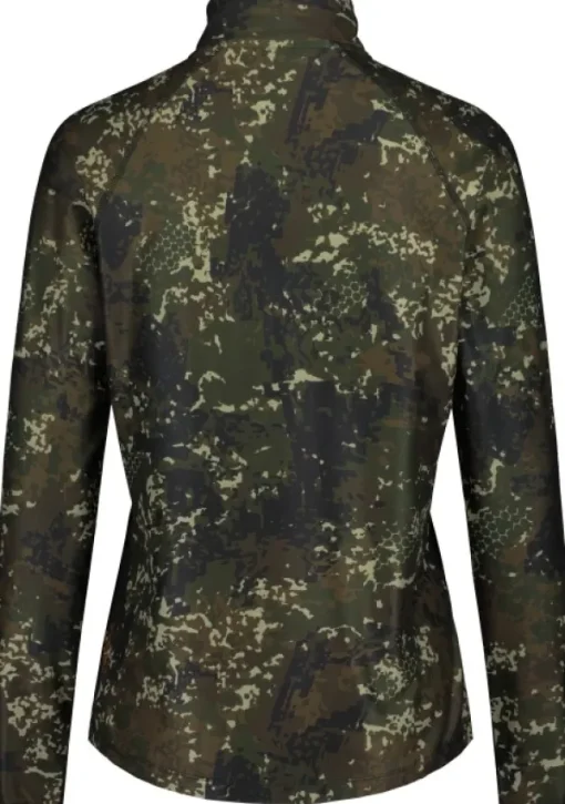 Alaska CoolDry Half-Zip Top naisten paita, BlindTech Invisible-Alaska 1795 Hot