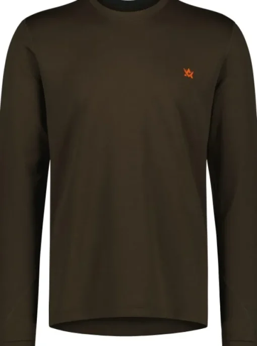 Alaska CoolDry LS T-Shirt paita, Brown-Alaska 1795 Outlet