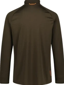 Alaska 1795 Alaska M's CoolDry Half-Zip Top Brown New