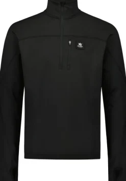 Alaska M's ThermoDry Half-Zip Top tekninen pusero, musta-Alaska 1795 Outlet